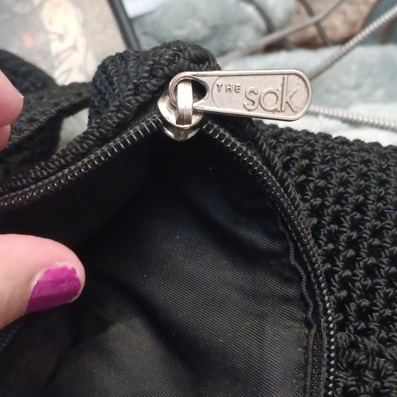 The Sak black handbag shoulderbag - Picture 9 of 9